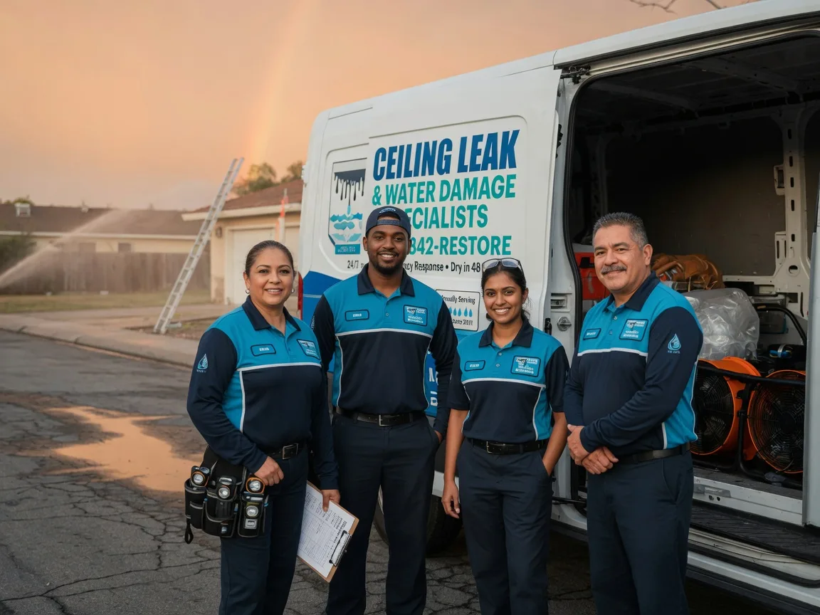 Ceiling Leak Cleanup company in Pearlington, MS