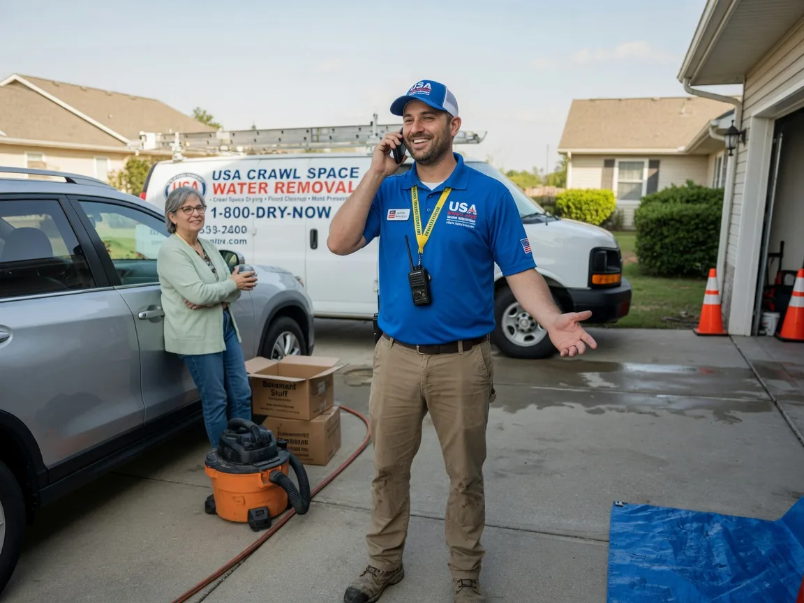 Crawl Space Water Removal Pearlington, MS FAQs